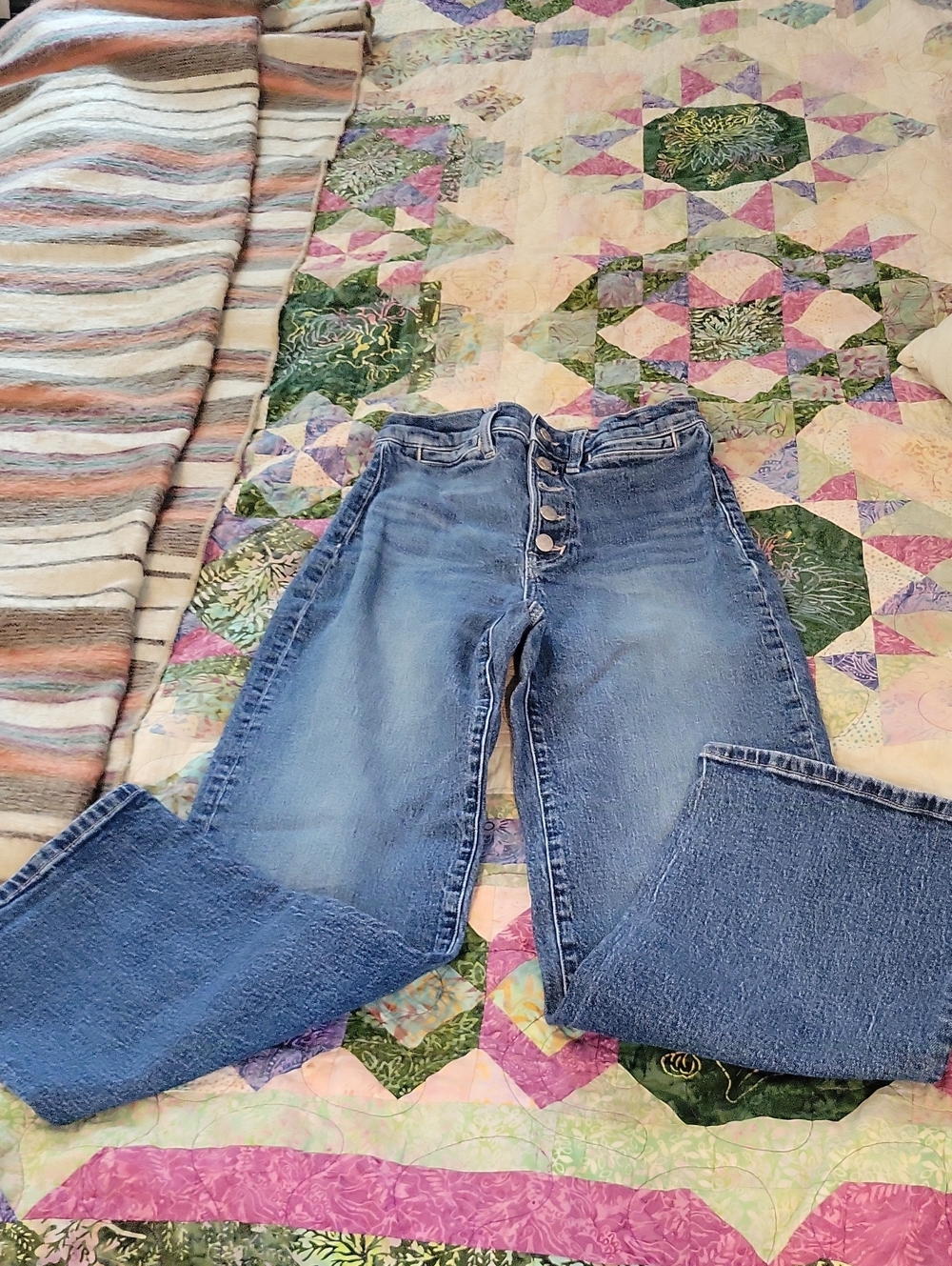 Madewell Light Blue High-Rise Button-Fly Women’s Jeans